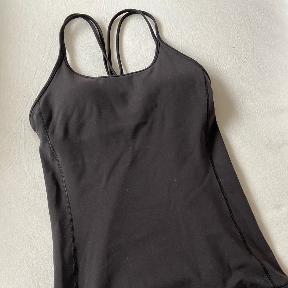 Lululemon black yoga top